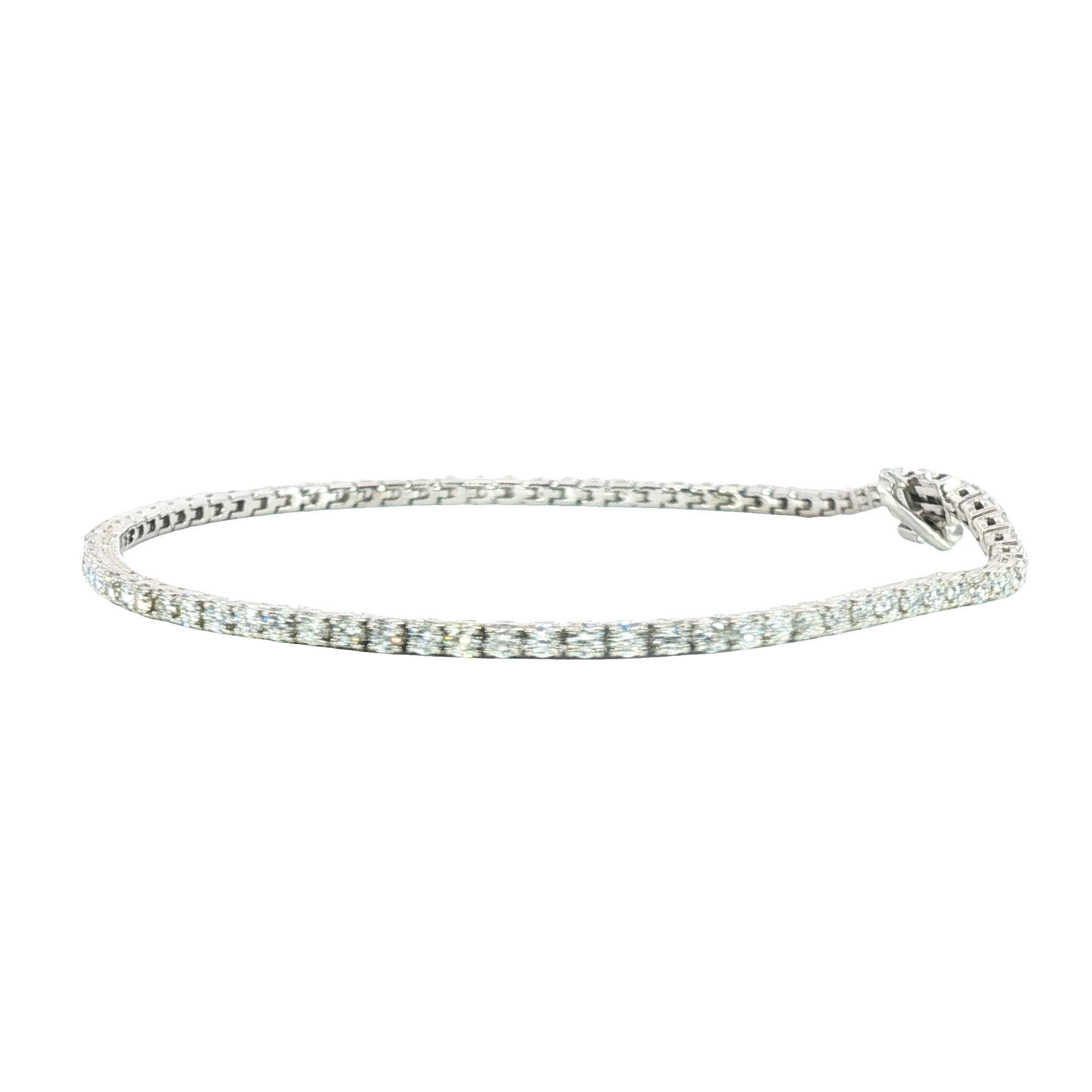 Diamond Tennis Bracelet in 14K White Gold