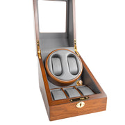 William Double Watch Winder (Brown)