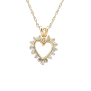 Elegant Heart-Shaped Pendant