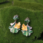 Belle Etoile Gingko Earrings