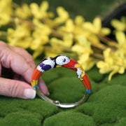 Belle Etoile Toucan Enamel Bracelet