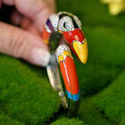 Belle Etoile Toucan Enamel Bracelet