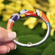 Belle Etoile Toucan Enamel Bracelet