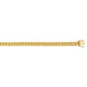 10K Yellow Gold 8.2mm Classic Miami Cuban Bracelet