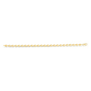 14K Yellow Gold Pebble Bead Necklace