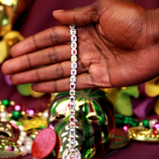 Multicolor Sapphire and Diamond Bracelet