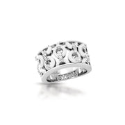 Sterling Silver Meridian Ring