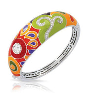 Sterling Silver Paisley Bangle