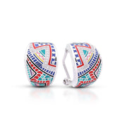 Sterling Silver Carnival Earrings