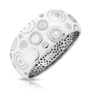 Sterling Silver Galaxy Bangle Cuff