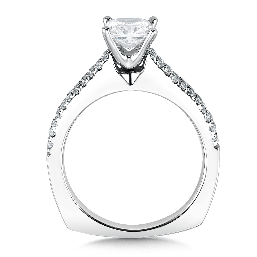 Split Shank Style Engagement Ring