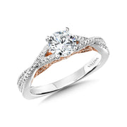 Split Shank Style Engagement Ring