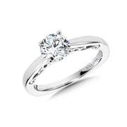 Solitaire Diamond Engagement Ring