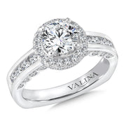 Halo Style Engagement Ring