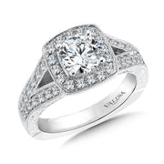 Halo Style Engagement Ring