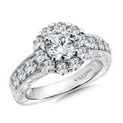 Halo Style Engagement Ring