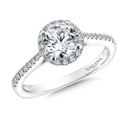 Halo Style Diamond Engagement Ring