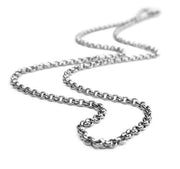 Sterling Silver Chain - Thick Rolo